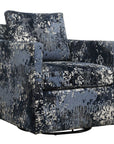 Tisdell - Patterned Swivel/Glider - Blue