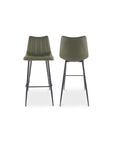 Alibi - Barstool (Set of 2) - Dark Green