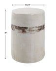 Comanche - White Ceramic Garden Stool