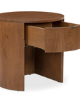 Theo - One Drawer Nightstand - Brown