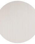 Weekender Coastal Living Home / Mackinaw - Round Dining Table - Pearl Silver