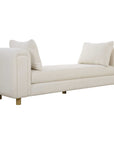 Repose - Oversized Ivory Bench