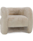 Teddy - Plush Accent Chair - Beige