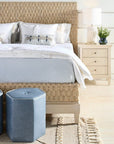 Gemma - Hexagon Ottoman, Special Order - Dark Gray
