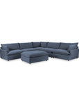 Caplan - 6 Piece Modular Sectional With Ottoman