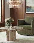 Anzalone - Solid Wood Coffee Table - Woodtone