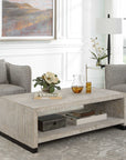Bosk - White Washed Coffee Table
