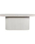 Lyon - Outdoor Cement Dining Table - Pearl Silver