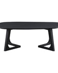 Godenza - Small Coffee Table - Black Ash