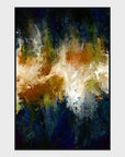 Warren - 48" x 72" Painting Art by Buddy Whitlock - Blue