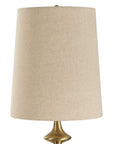 Percy - Marble Buffet Lamp - Brass / Brown