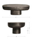 Walter - Coffee Table - Deep Bronze