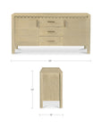 Wiley - 3 Drawer Sideboard - Natural