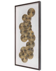 The Times - Shadow Box Wall Art - Light Brown
