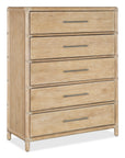 Retreat - Pole Rattan Five-Drawer Chest
