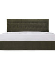 Sebastion - King Storage Bed - Green