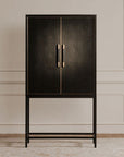 Mako - Bar Cabinet - Black