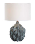 Whitecap - Ceramic Table Lamp - Gray