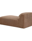 Isla - Left Arm Facing Chaise - Light Brown