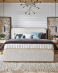 Modern - Bed With Upholstery