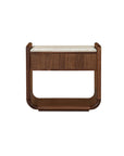 Enns - Nightstand - Dark Brown