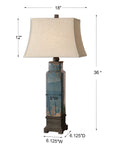 Soprana - Table Lamp - Blue