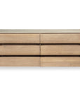 Lane - 6 Drawer Dresser - Natural