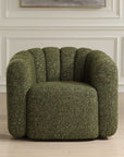 Lenoir - Upholstered Swivel Chair - Green