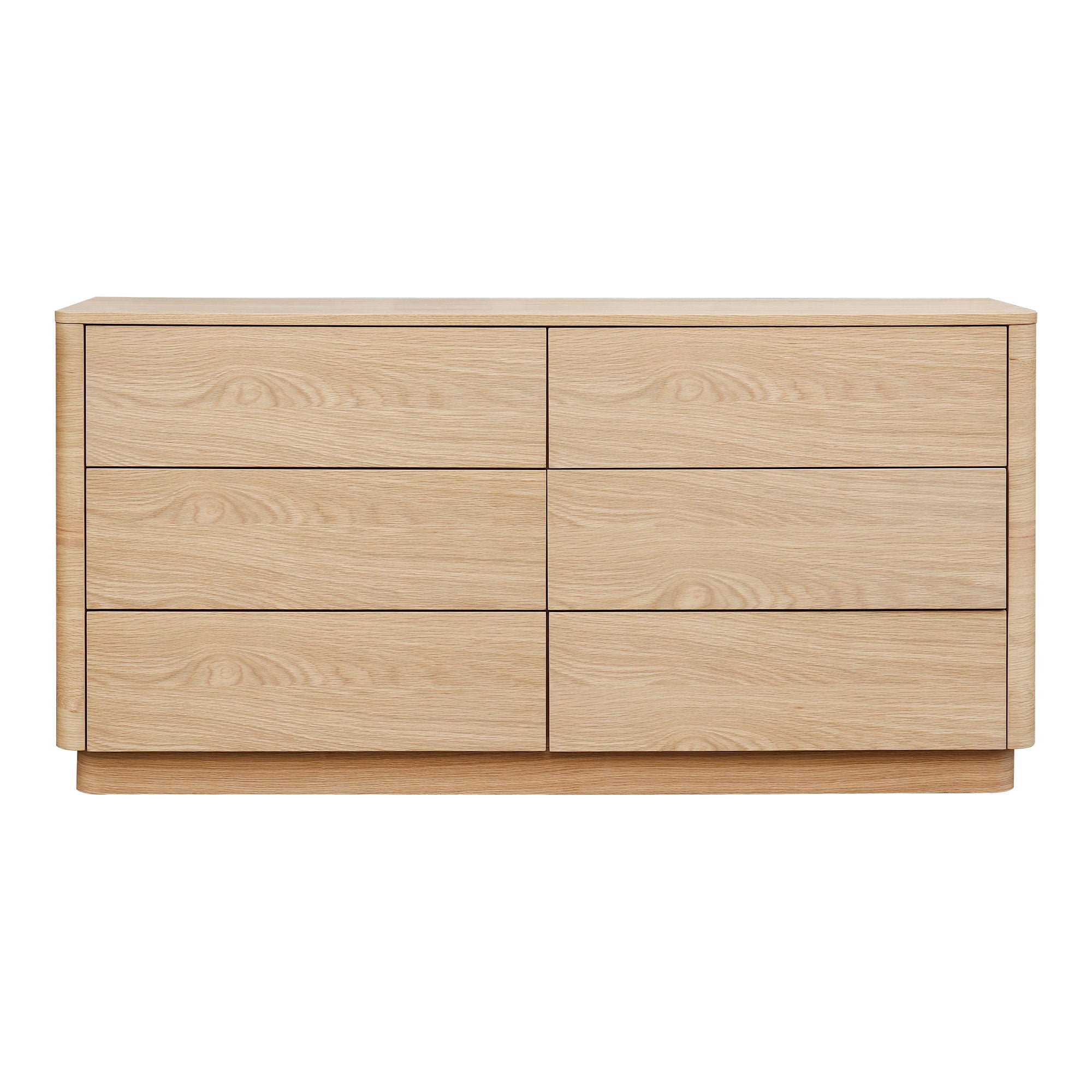 Round Off Dresser - Oak