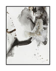 Cream - 36" x 48" Painting Art by Buddy Whitlock - Pearl Silver