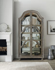 Alfresco - Costa Display Cabinet - Dark Gray