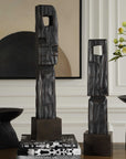 Cipher - Wood Totems (Set of 2) - Black
