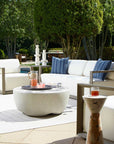 Remsen - Outdoor Sofa - Gray / Oyster White