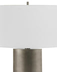 V-Groove - Modern Table Lamp - Dark Gray