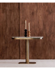 Celeste - Cafe Table - Antique Brass