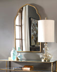 Kenitra - Arch Mirror - Gold