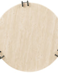 Driftwood - Metal Spot Table - Beige / Gray