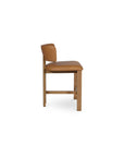 Morel - Leather Counter Stool - Brown