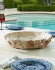Quarried Stone - Indoor-Outdoor Bowl - Brown