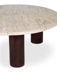Landon - Coffee Table - Glazed Brown / Beige