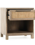 Jensen - 1 Drawer Nightstand - Taupe