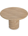 Portola - 47" Outdoor Round Dining Table - Beige