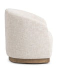 Diah - Swivel Accent Chair - Toasted Linen