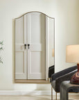 Mallorca - Arch Mirror - Brass