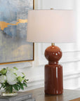 Marco - Glaze Table Lamp - Sienna