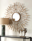 Tangled - Round Mirror - Bronze