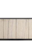 Modern - Stone Credenza - Black / Beige