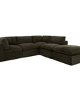 Cates - Dream Modular Sectional - Dark Green