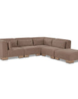 June - Dream Modular Sectional - Dark Brown