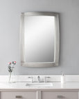 Haskill - Mirror - Brushed Nickel